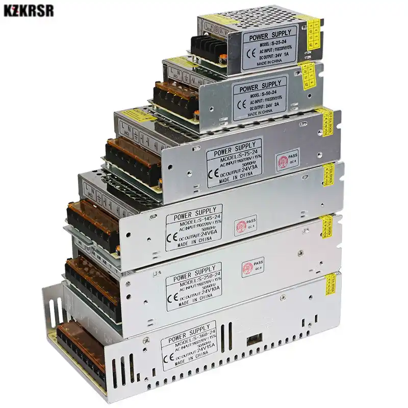 AC 110V-220V TO DC 5V 12V 24V Switch Power Supply Driver Adapter LED Strip Light
