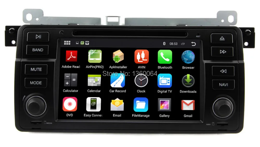 Sale Quad Core Android 5.1.1 Car DVD GPS player For BMW E46 M3 with 1.6Ghz CPU 1024*600 Capacitive screen Bluetooth Radio WIFI 3G 0 Sale Quad Core Android 5.1.1 Car DVD GPS player For BMW E46 M3 with 1.6Ghz CPU 1024*600 Capacitive screen Bluetooth Radio WIFI 3G 0