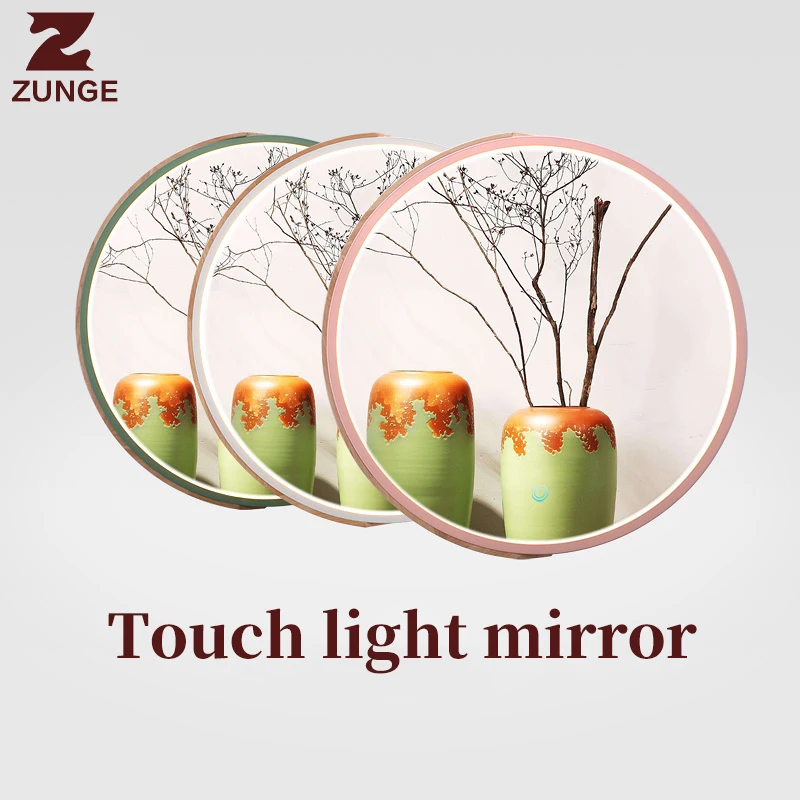 

Makeup mirror with led light modern smart touch wall lamp P720 for bathroom bedroom