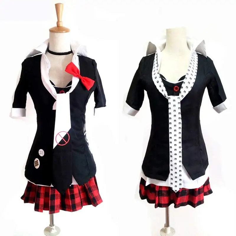 

Danganronpa Cosplay Anime Junko Enoshima Emboitement Inushio Kimuchi Dangan Ronpa Trigger Happy Havoc Cosplay Costume