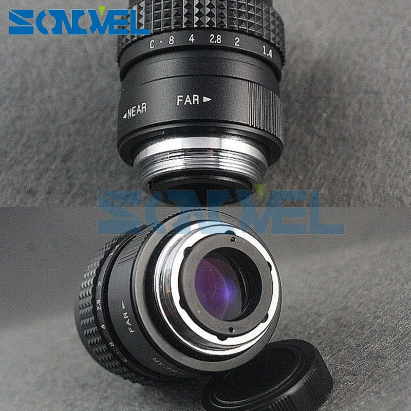 25 мм CC TV F1.4 Movie lens + C Mount металлическая бленда для Sony E A6100 A6000 A5100 A5000 A3000 NEX VG20|c mount|lens c