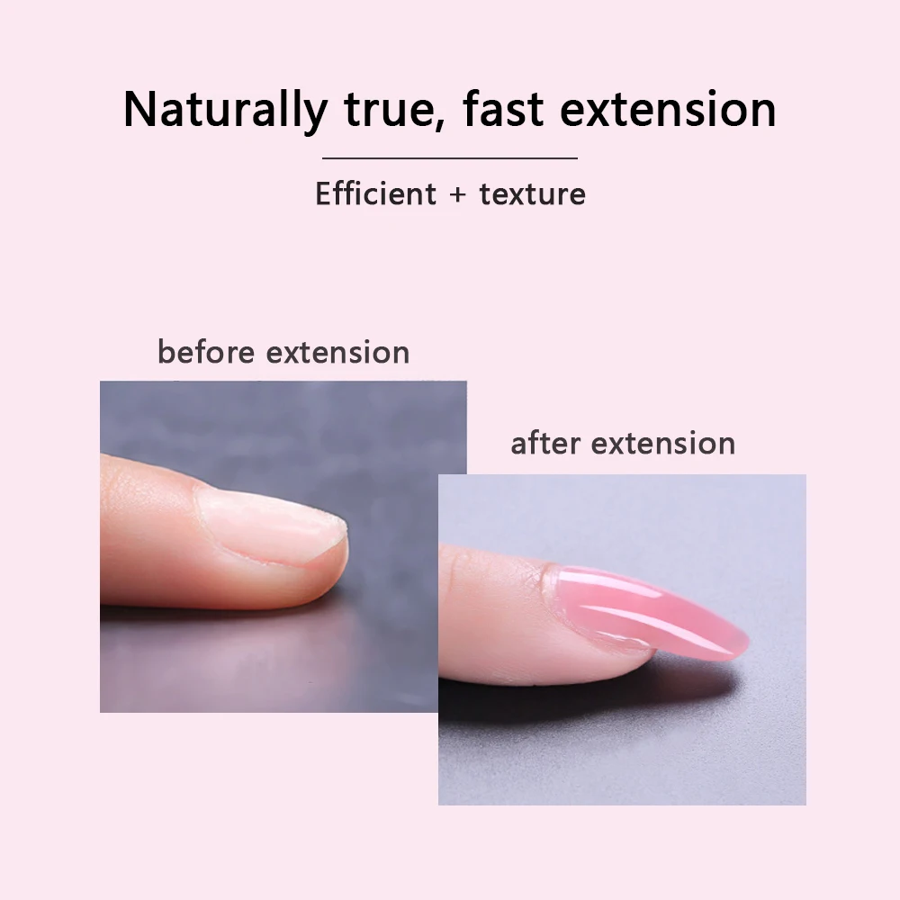 Yayoge poly gel barniz juego de esmalte de uñas Polygel Quick Builder extensión mejora camuflaje LED UV laca brocha