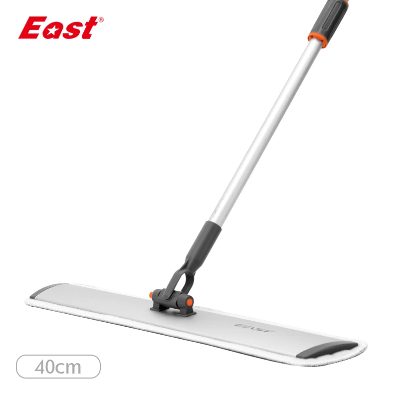 

East 40CM Flat Telescopic Mop Microfiber Cloth Towel Home Floor Cleaning Flat Mop Cleaning Tools