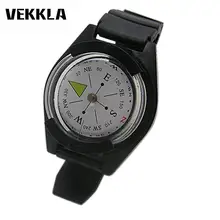 NEW Tactical Wrist Compass Military Survival Strap Bracelet Watch Gear Compass GPS For Outdoor Black