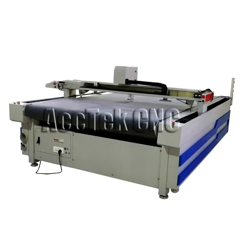 Расширенный CNC многослойный Электрический станок для резки ткани с oscillaing