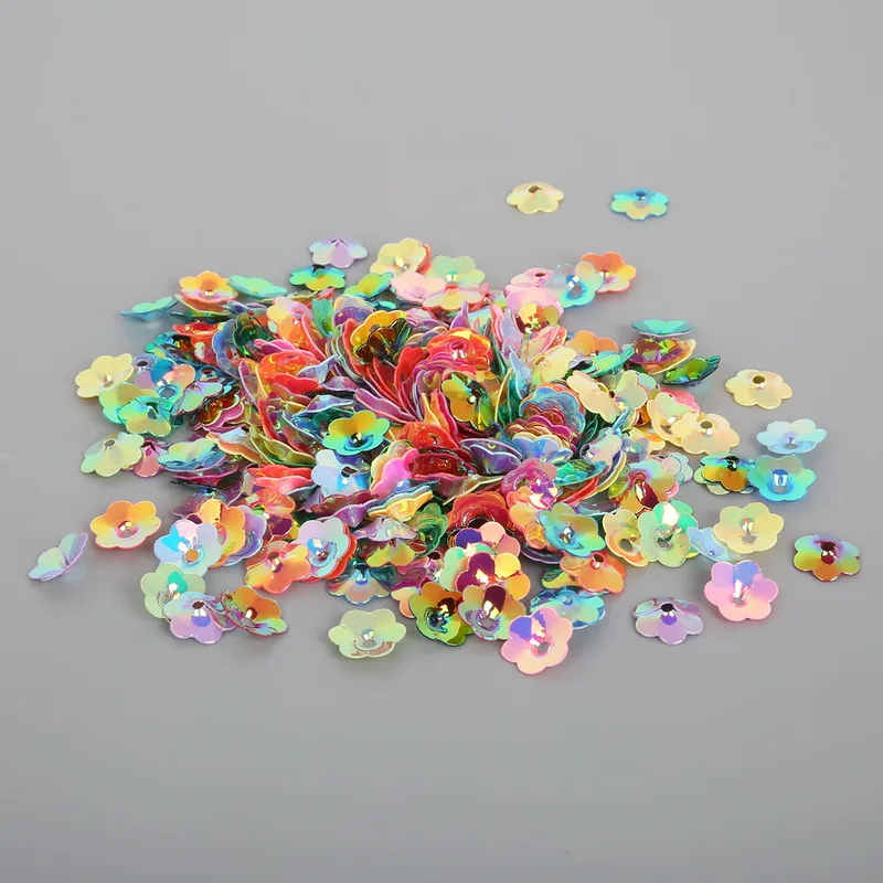600-3800 шт 3D форма цветок блесток& пайеток для свадьбы День рождения украшения пошив одежды «сделай сам» Аксессуары
