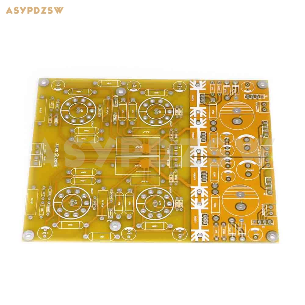 

PRT05A 12AX7 Stereo tube preamplifier PCB Base on CONRAD JOHNSON CL circuit