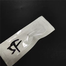 50 шт. 5F иглы Советы Перманентный макияж бровей Губы маленькие иглы шапки для бровей татуировки французский и огромное солнце машина