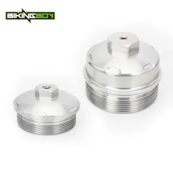 

BIKINGBOY Oil Fuel Filter Cap for Ford 6.0L F-250 F-350 F-450 F-550 Super Duty 03 04 05 06 07 Powerstroke Diesel 6.0L Aluminium