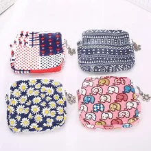 1pc Multi-functional Wet Bag Reusable Napkin Bag for Cloth Pads Menstrual Pad Sanitary Pads Bags Coin Makeup Bag Makeup Tool Kit