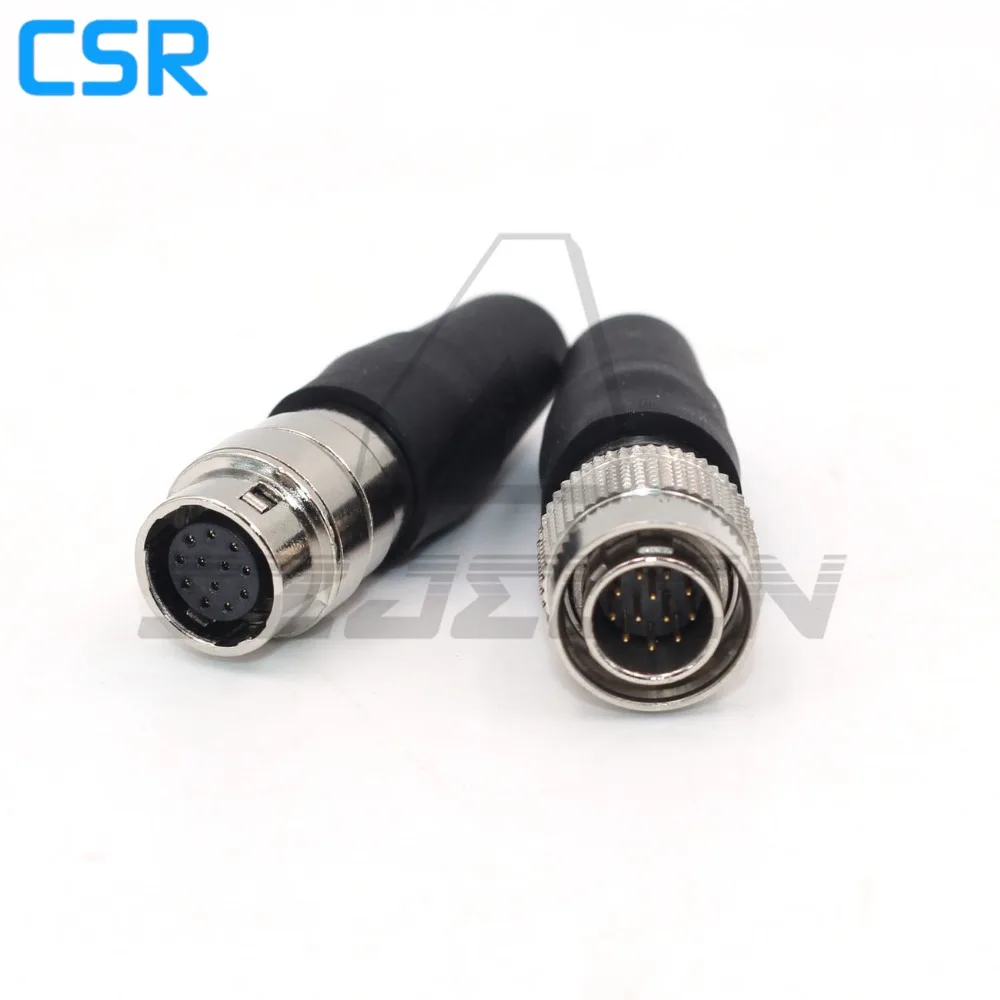Разъем Hirose 12 pin, HR10A-10P-12P/HR10A-10J-12S, светодиодный разъем кабеля питания, кабель питания камеры вилки и розетки