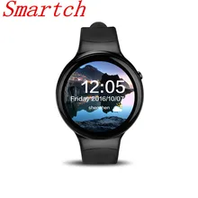Smartch I4 Smart Watch 1GB RAM 16GB ROM Android 5.1 Heart Rate Bluetooth 4.0 WIFI 3G Smartwatch Phone Support Weather PK VS115 L