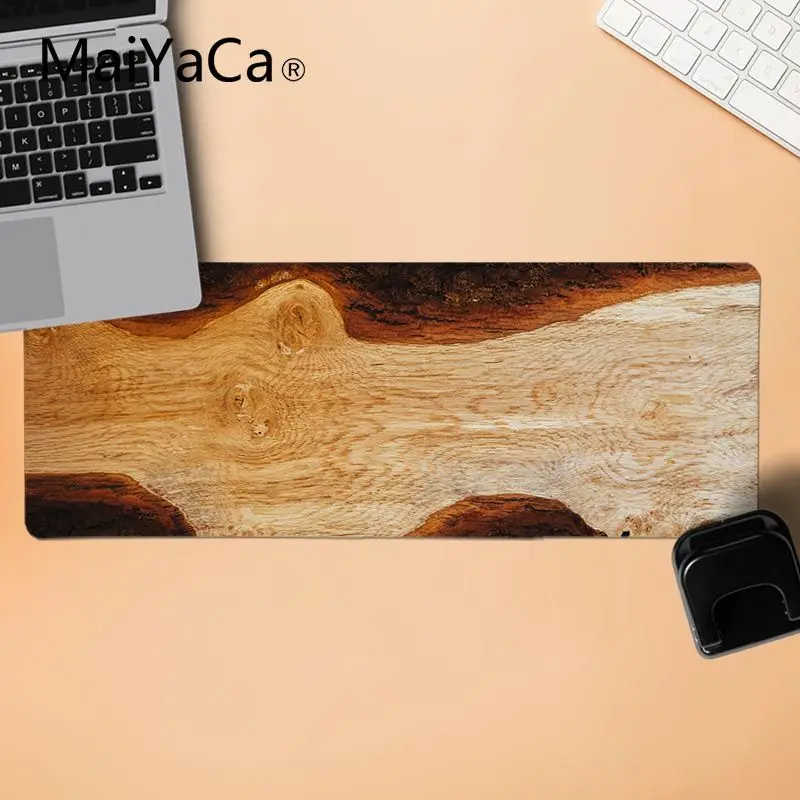 Большой коврик для мыши MaiYaCa из кожи под заказ компьютерный прочный резиновый