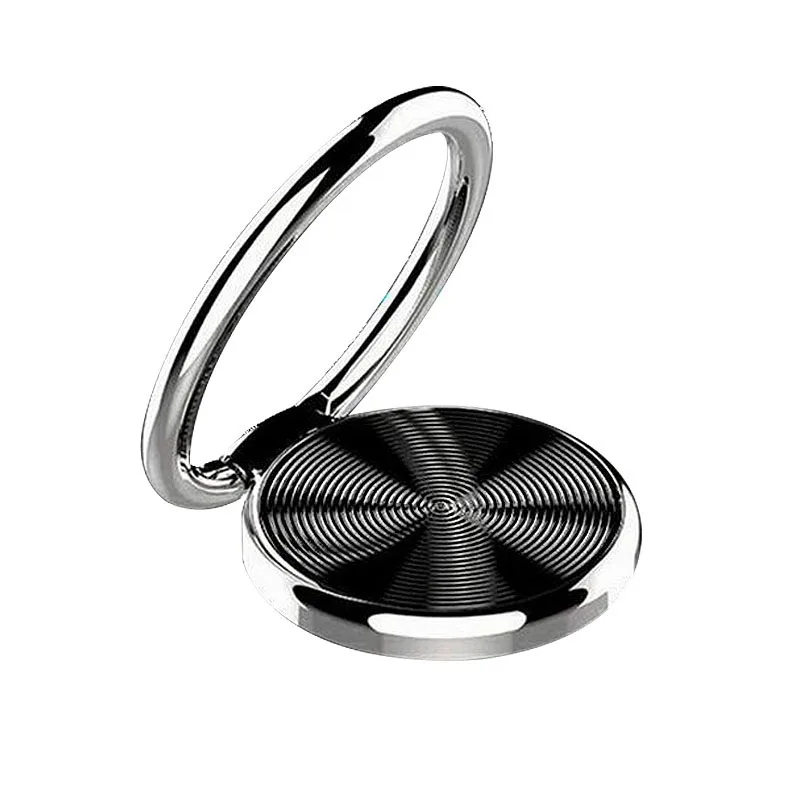 

Back Universal Kickstand Metal Cell Phone Finger Ring Stability Holder Loop Universal Car Mount Hook 360 for iPhone Samsung