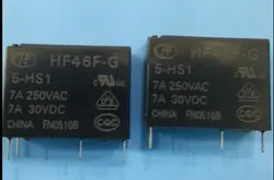 Горячий Новый HF46F-G-5-HS1 HF46F-G-5-HS1-5VDC HF46F-G 5-HS1 5VDC HF46F-G 5-HS1-5VDC 5 В 7A 250VAC реле DIP4