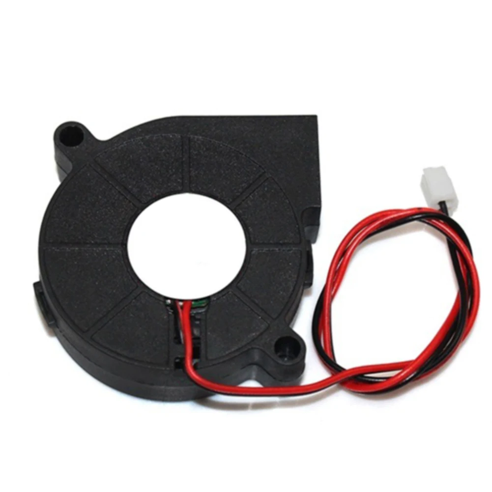 

2 Pin Heatsinks Brushless Cooling Turbo Plastic Strong For Extruder Durable Blower Fan Precise 3D Printer Parts Low Noise