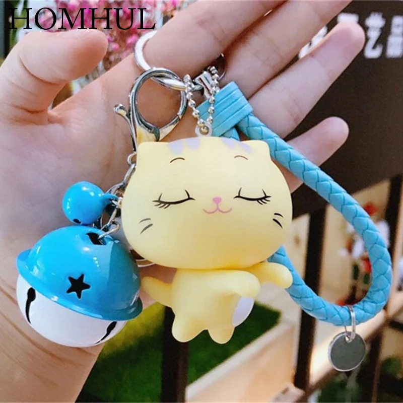HOMHUAL Fashion Cute Cool Sunglasses Doll Keychain Wholesale Charming