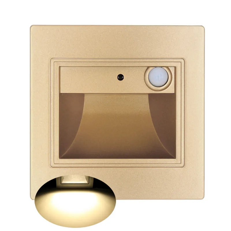 Lâmpadas de Parede de parede para escadas footlight Aplicação : Vestíbulo