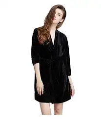 Осень 2017 г. одежда сохраняющая тепло толстые свободные пижамы женские Халаты sleepskirts пижамы ночное белье Ночная рубашка домашняя одежда для