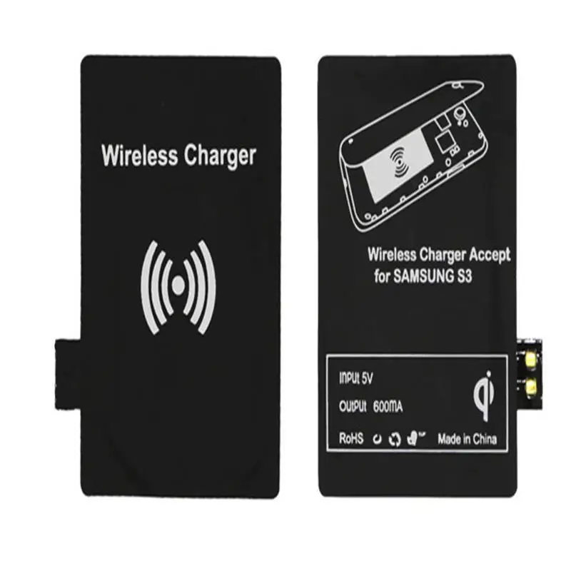 NEW Qi Wireless Charging Receiver for Samsung Galaxy S3 S4 S5 Note 2 Note 3 Note 4 Qi Wireless Charger Receiver Adaptor Coil