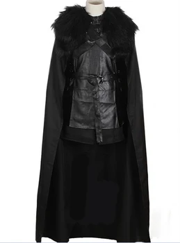 

Halloween Costumes For Men Adult New Custom Made Song Of Ice and Fire Game of Thrones Jon Snow Cosplay Costume