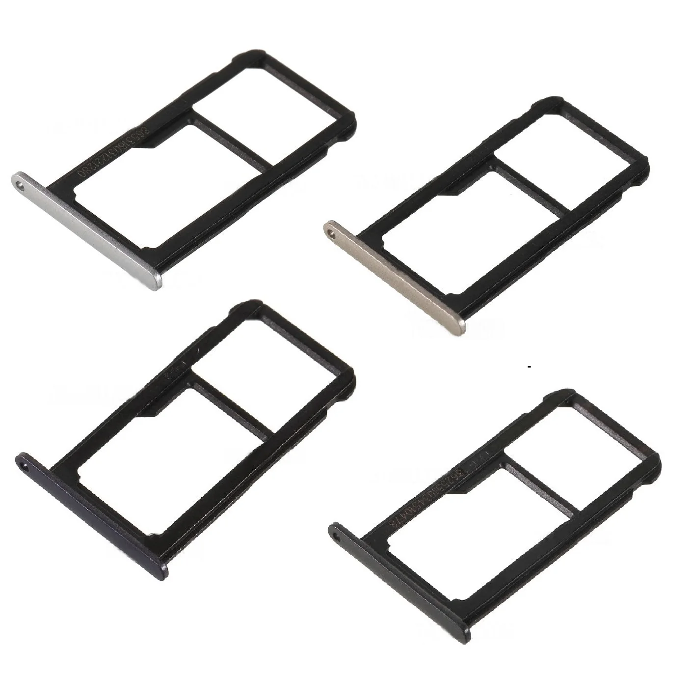 10pcs/lot OEM SIM/Micro SD Card Tray Holder Replacement Part for Huawei Honor 8 lite / P8 (2017) | Мобильные телефоны и