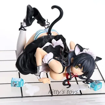 

Free Shipping Misaki Kurehito PVC Action Figure Toys Sexy Native CAT LAP MILK"C83 High Quality Model Doll Toy KA0477
