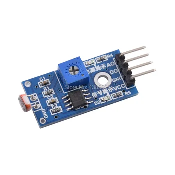 

10pcs/lot LM393 Optical light-sensitive detection Photosensitive resistance Sensor Module for Arduino 4pin DIY Kit