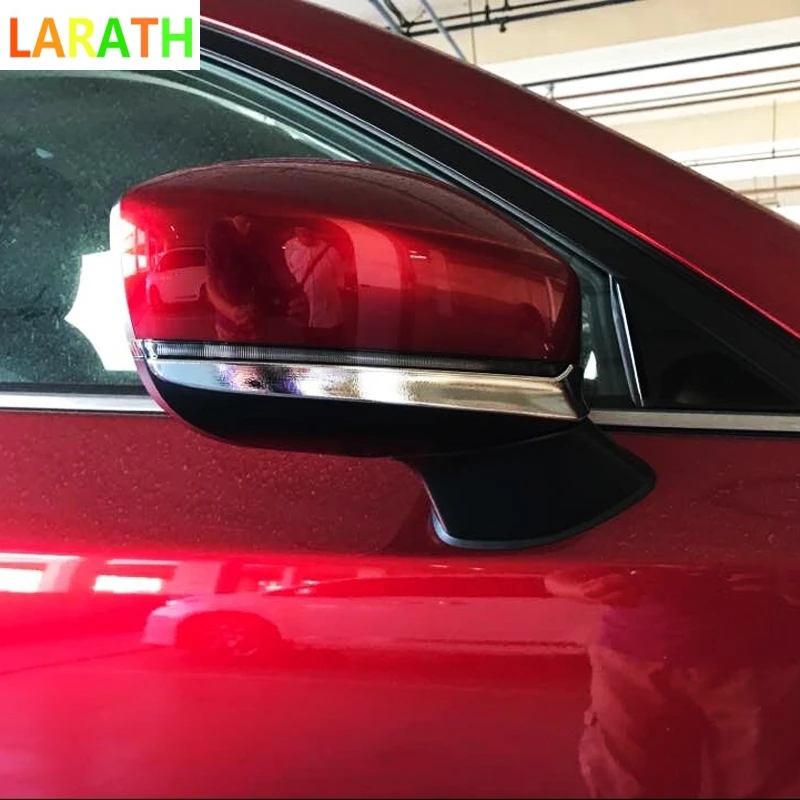 

The New For Mazda CX-9 CX9 2017 2018 ABS Chrome Accessories Exterior Car Rearview Mirror Cover Trim Stripe Car Styling 4Pcs