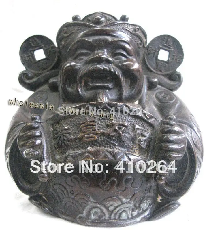 

beautiful Elegant god of wealth congratulations on become rich bronze statue discount 30%