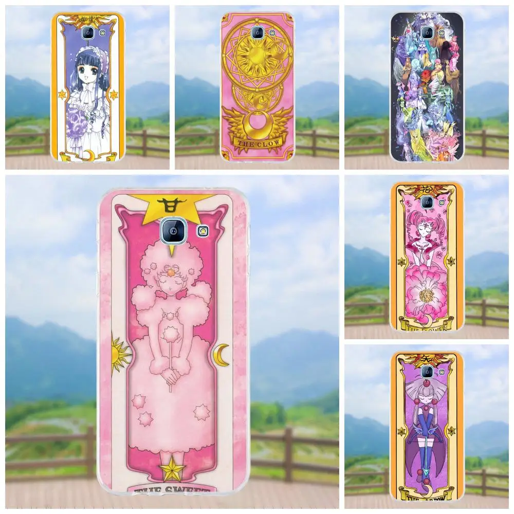 

Vvcqod The Clow Cards Cardcaptor Sakura For Samsung Galaxy A3 A5 A7 J1 J2 J3 J5 J7 2015 2016 2017 Soft Capa Cover Case