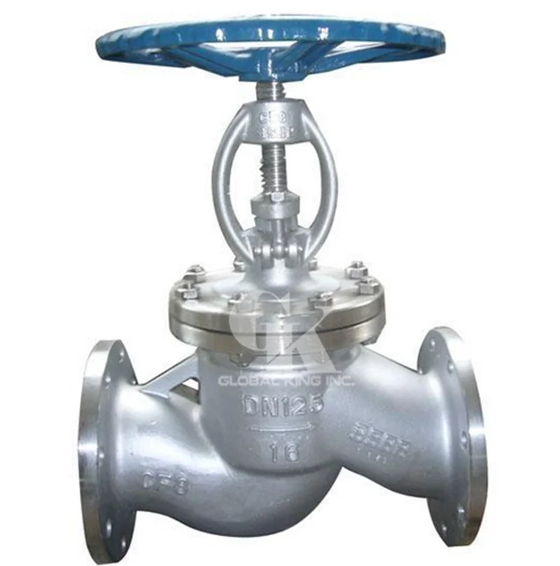 

DN20 3/4" GB J41W-16P Flanged Stainless Steel 304 Globe Valve CF8 Water Steam