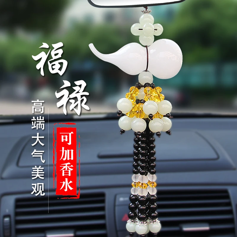 

Car perfume car car s talismans hyacinth vehicle ornaments products diy real stone Obsidian jewelry pendant necklace charms p