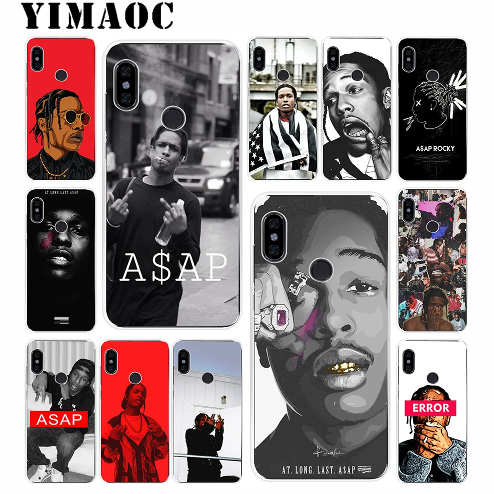 YIMAOC A$AP Rocky ASAP Soft Silicone Case for Xiaomi Mi 9 8 SE 6 6X 5X Mix 2S A2 Lite MiA1 POCOPHONE F1 MAX 3 |