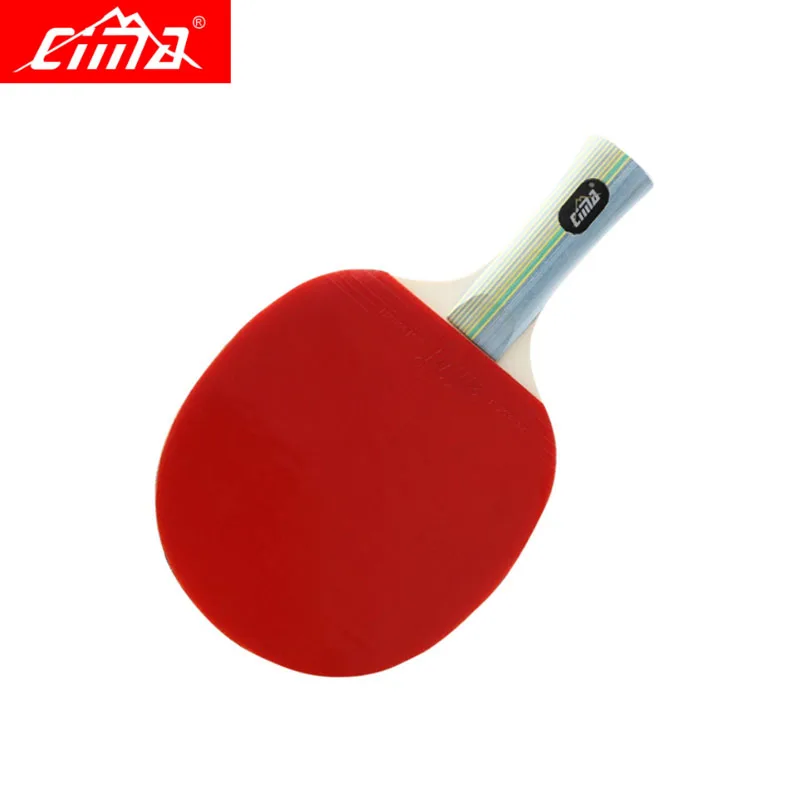 Cima 7 نجوم تنس الطاولة مضرب مع حقيبة كرات مجموعة الهجومية البثور في المطاط تنس الطاولة الرياضية بينغبونغ المهنية مضارب