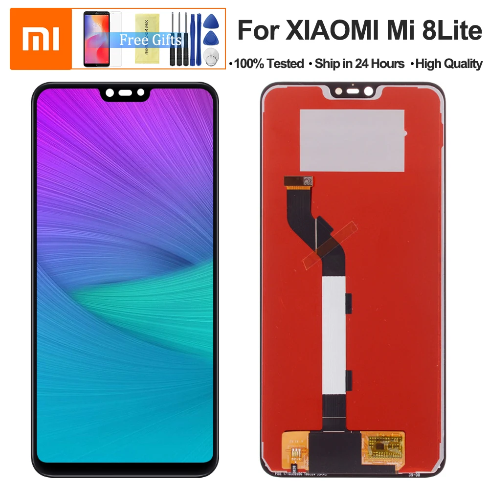 

Original 6.26'' LCD For Xiaomi Mi 8 Lite LCD Display Touch Screen Digitizer Assembly Replacement For Mi 8 Youth / Mi 8X LCD