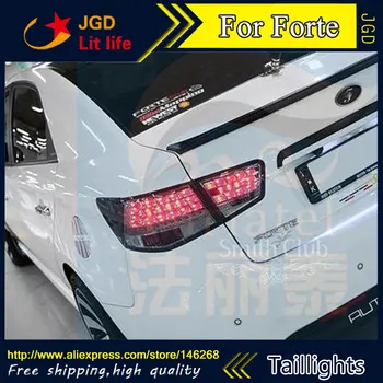 

Car Styling tail lights for KIA Forte LED Tail Lamp rear trunk lamp cover drl+signal+brake+reverse