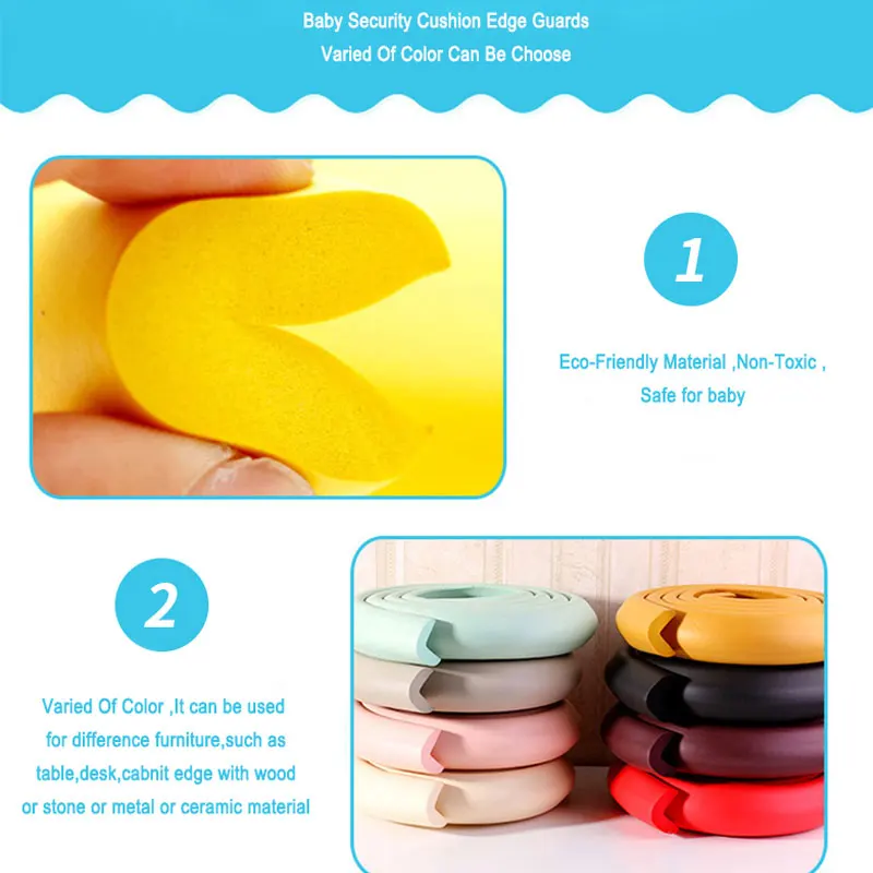 Угловая защита для детей GL длиной 4 м безопасности детей|cushion brand|cushions for kidscushion