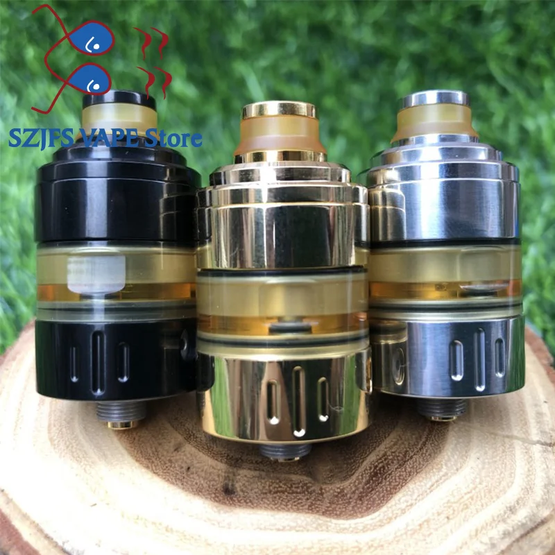 

Hussar Project X style RTA 2 ml capacity 316 stainless steel Vaporizer adjustable air flow tank fit 510 thread smoke vape mod