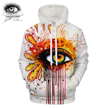 

Fire and Ice by Pixie cold Art 3D Eye Printed Hoodies Men Women Sweatshirts Tracksuits Brand Pullover Drop Ship ZOOTOP BEAR