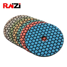 Raizi 7 Step Dry Polishing Pads 4 5 inch Granite Mable Engineered Stone Quartz Diamond Polishing Pad Raizi 7 Step Dry Polishing Pads 4 5 inch Granite Mable Engineered Stone Quartz Diamond Polishing Pad