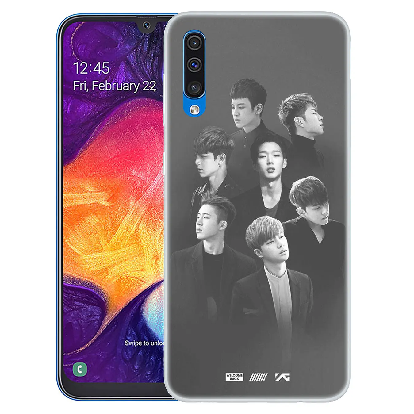 Твердый прозрачный чехол для телефона Lavaza music ikon kpop Samsung Galaxy A10 A20 A30 A40 A50 A60 A70 M40 M30 M20