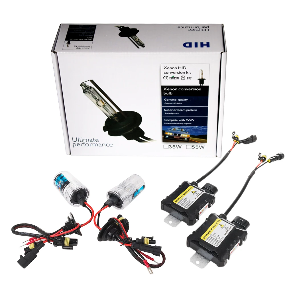 Xenon H7 H4 H1 H11 HID Kit GK55 55W Series Hid Xenon font b Lamp b