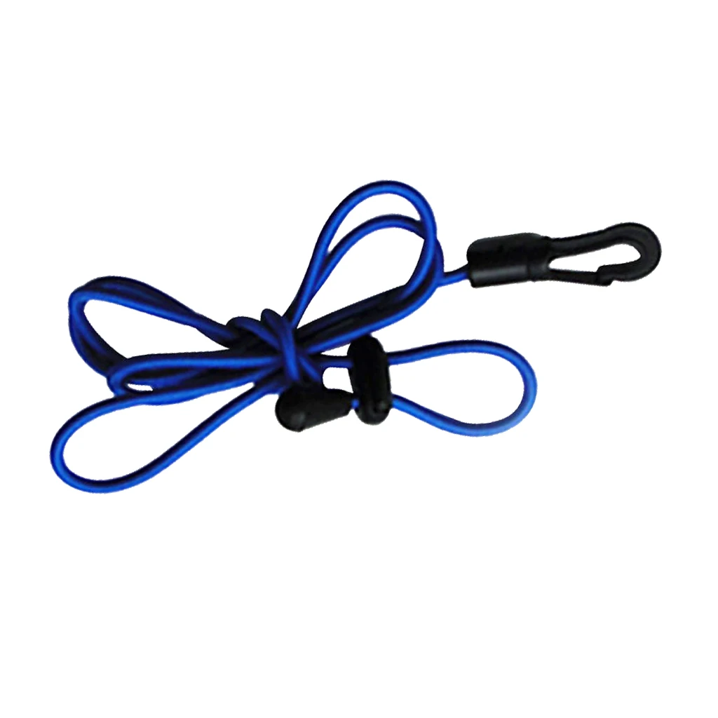 120cm Kayak Canoe Paddle Leash Clip Safety Fishing Rod Tether Holder coffee Water Sports Rafting Surfing Swimming Rowing Boats