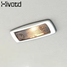 Histotd dla Skoda Kodiaq lampka do czytania naklejki na osłonę dekoracja chromowana rama lampy wnętrze akcesoria samochodowe Car Styling 2017-19