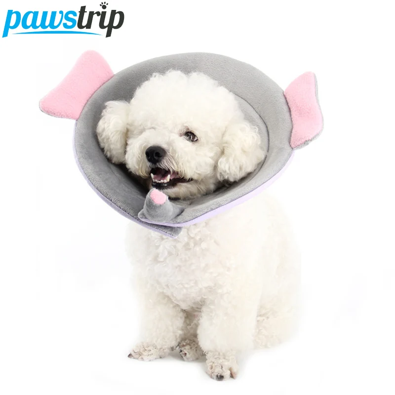 

5 Design Soft Fleece Dog Muzzles Mask Adjustable Anti Bark Bite Winter Warm Puppy Mouth Cover