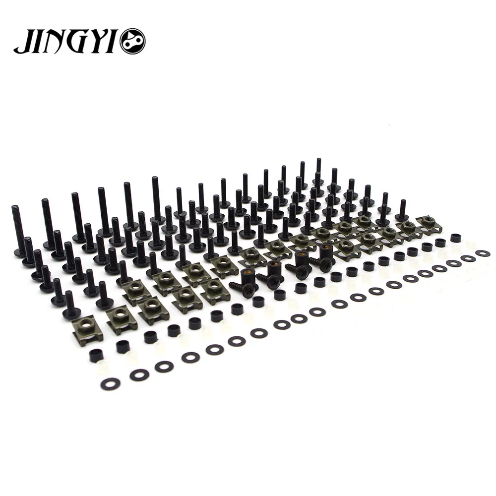 

Universal Motorcycle Body Fairing Bolts Nuts cover Full Set For triumph speed triple 1050 bmw gs benelli trk 502 t max
