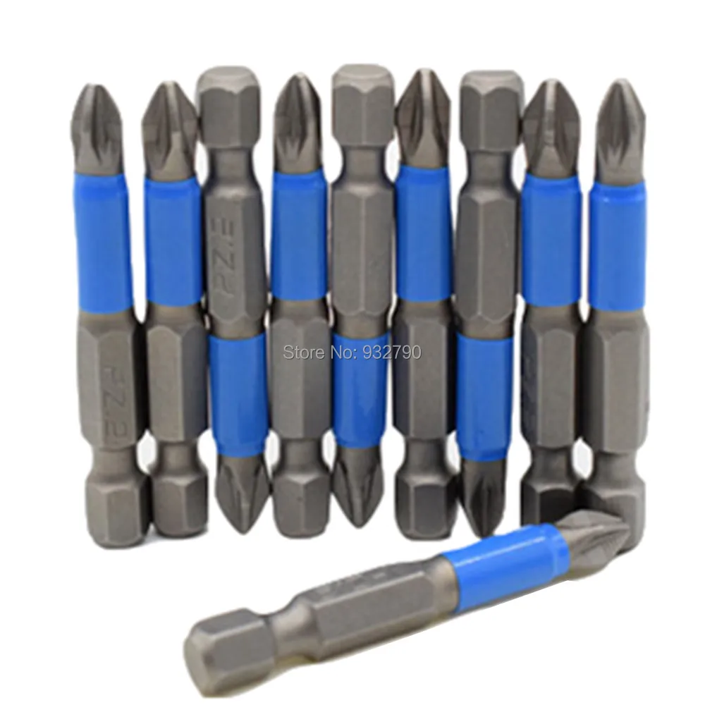 Buy 10pcs PZ2 PZ1 Impact Driver Bits Screwdriver