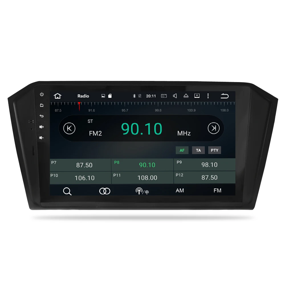 Cheap Android 8.0 Car DVD Player GPS Glonass Navigation For Volkswagen Passat Magotan 2015-2017 Auto  Radio RDS Audio Video Stereo 19