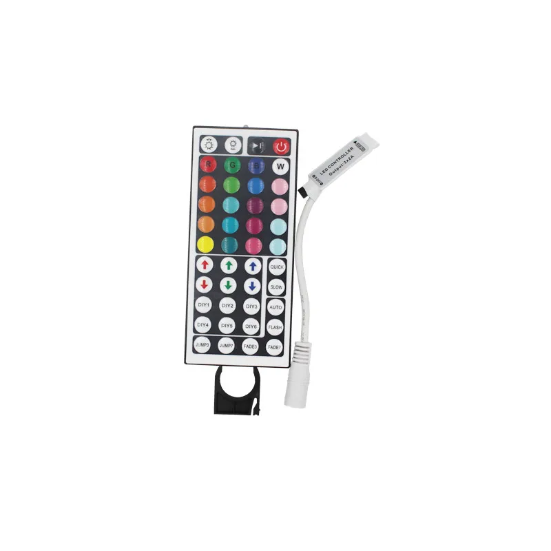 Светодиодные полосы сплиттер кабель 4-контактный разъем 24 44 Ключ контроллер 2A адаптер питания 12 В DC RGB светодиодный светильник с кабелем 1 до 2 1 до 4